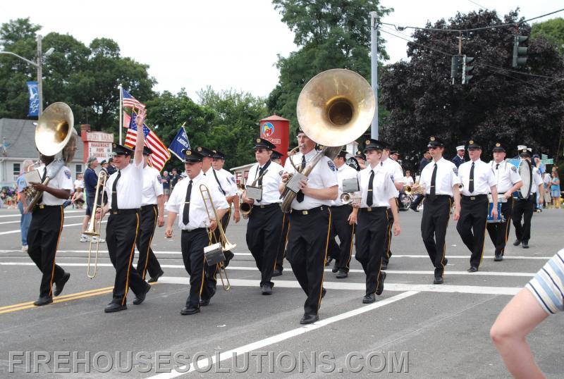 The NY State Champion Selden Fire Department Band